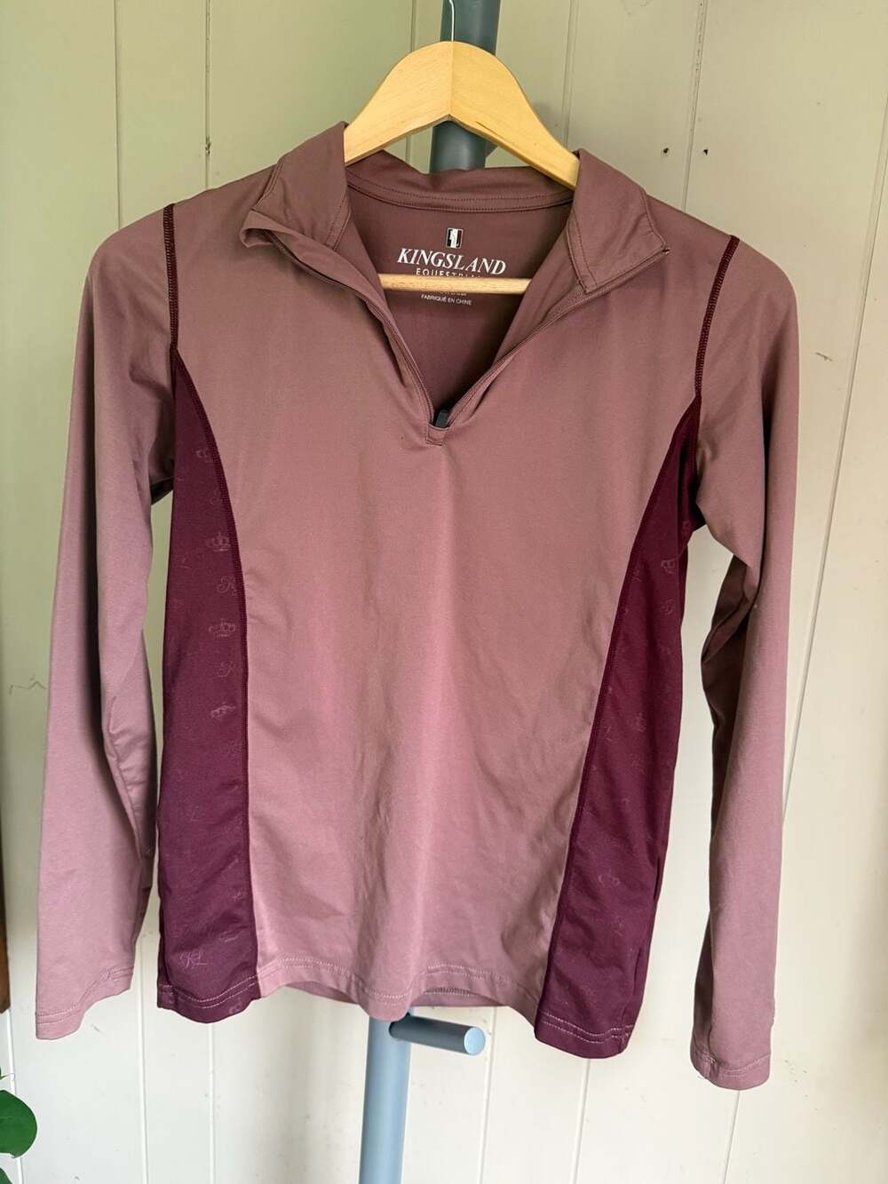 Kingsland Equestrian KLiantha Ladies 1/2 Zip Training Shirt Size S